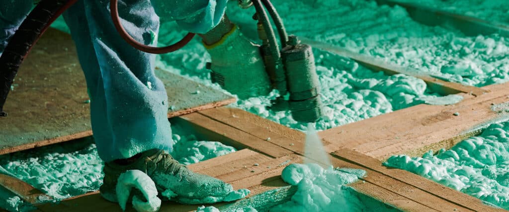 espuma aplicacao liquida